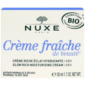 Nuxe - Crème fraîche crème riche éclat hydratante 48h - 50ml
