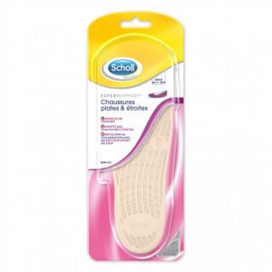 Scholl -  Semelles Chaussures plates & étroites - 1 paire