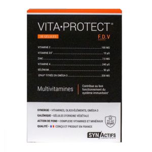 Synactifs - VitaProtect - 30 Gélules