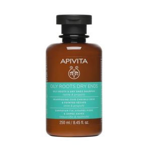 Apivita - Shampooing cuir chevelu gras et pointes sèches - 250ml