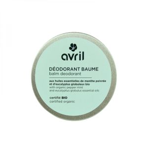 Avril - Déodorant baume menthe et eucalyptus bio 75g