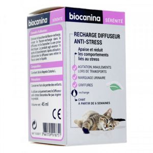 Biocanina - Recharge diffuseur anti-stress - 45 ml
