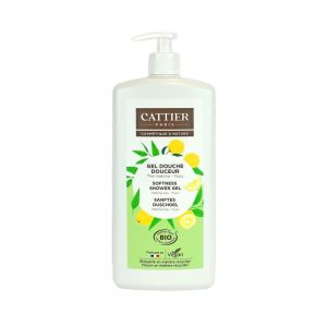 Cattier - Gel douche douceur Thé matcha Yuzu - 1L