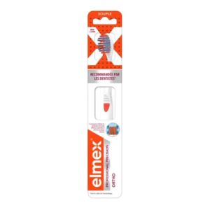 Elmex - Professional Precision Ortho Brosse à Dents Souple