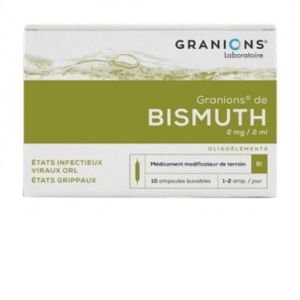 Granions de Bismuth - 10 ampoules