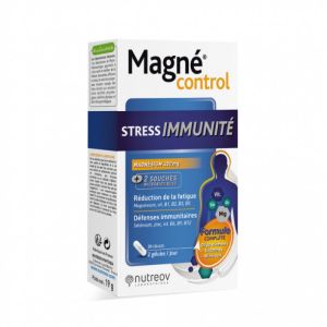 MagnéControl - Stress Immunité - 30 Gélules