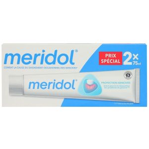 Meridol - Dentifrice protection gencives - 2x75ml
