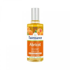 Natessance - Huile végétale d'abricot 100 % pure - 50 ml