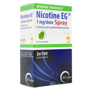 Nicotine EG spray - 1mg / dose