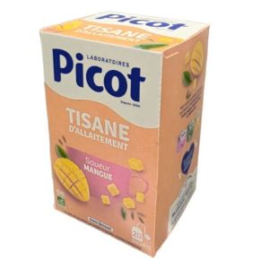 Picot - Tisane d' Allaitement Saveur Mangue - 20 Sachets