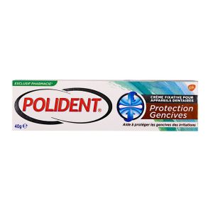 Polident - Protection gencives - crème fixative pour appareils dentaires