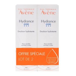 Avène - Hydrance légère - offre spéciale lot de 2x40ml