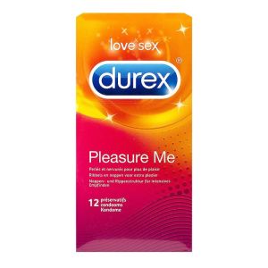 Durex - Pleasure me - 12 préservatifs