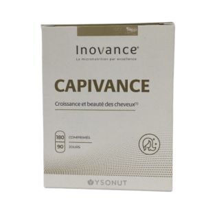 Inovance - Capivance nutrition cheveux et ongles - 180 comprimés