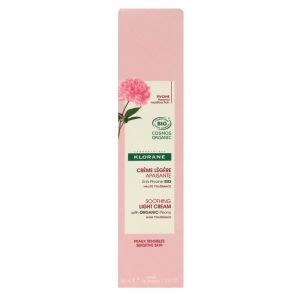 Klorane - Crème Légère apaisante pivoine - 40ml