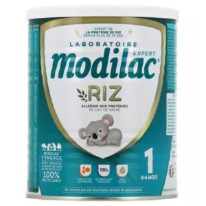 Modilac - Expert Riz Lait infantile en poudre 1ᵉʳ âge - 400g