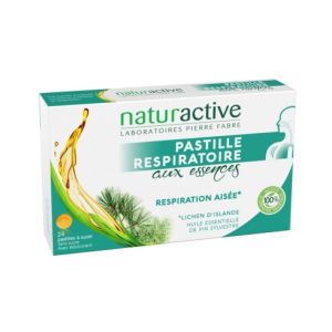 Naturactive - Pastille respiratoire aux essences - 24 pastilles