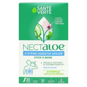 Nectaloe - Stick à boire - 20 sticks