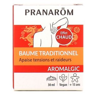 Pranarom - Aromalgic Baume Traditionnel Chauffant - 30ml