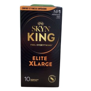 Skyn king- préservatif elite xlarge - 10 préservatifs