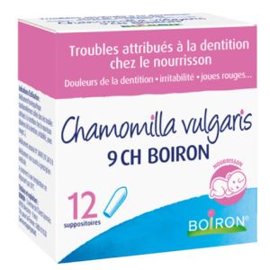 Boiron - Chamomilla vulgaris 9CH - 12 suppositoires