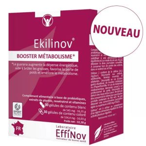 Effinov -Ekilinov Booster métabolisme - 60 gélules