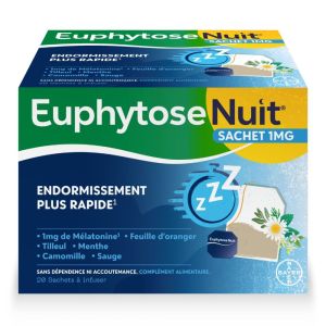 Euphytose Nuit - Tisane - 20 sachets