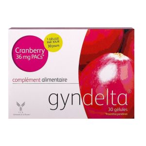 Gyndelta - Cranberry - 30 gélules