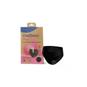 Hartmann - Confiance Lady culotte absorbante lavable Taille L - 1 culotte + 5 inserts absorbants