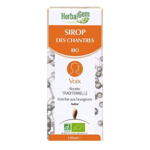 HerbalGem - Sirop des chantres Bio - 150ml