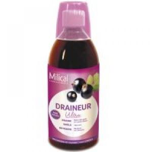 Milical - Draineur ultra gôut cassis - 500 ml