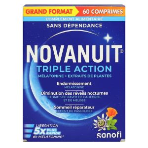 Novanuit - Triple Action - 60 comprimés