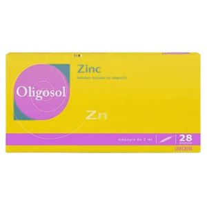 Oligosol - Zinc - 28 Ampoules