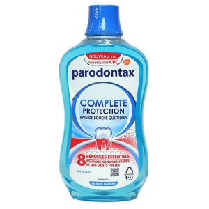 Parodontax - protection complete sans alcool - menthe fraiche 500mL
