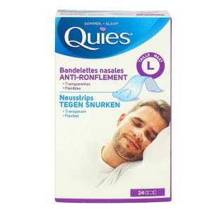 Quies - Bandelettes nasales - 24 bandelettes