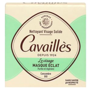 Rogé Cavaillès - Nettoyant visage solide masque éclat - 70g