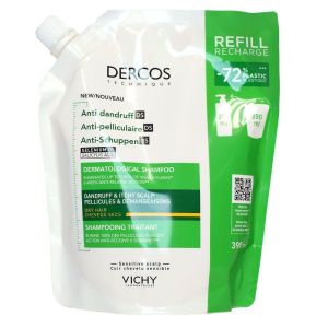 Vichy - Dercos Technique Recharge Shampoing traitant antipelliculaire cheveux secs - 390mL