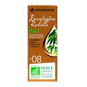 Arkopharma - Huile essentielle Eucalyptus radiata N°08 - 10 ml