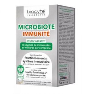 Biocyte - Microbiote Immunité - 20 comprimés
