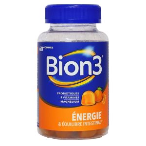 Bion3 - énergie & équilibre intestinal - 60 gommes