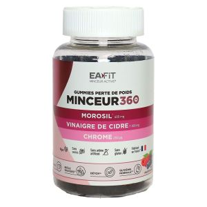 Eafit - Minceur 360 - 40 gummies au fruits rouges