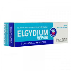 Elgydium - Repair gel buccal apaisant, protecteur et réparateur - 15 ml