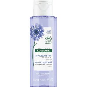Klorane - Eau micellaire 3en1 au bleuet - 100mL