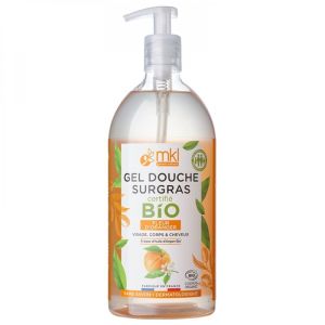 mkl Green nature - Gel douche surgras bio fleur d'oranger - 1 L