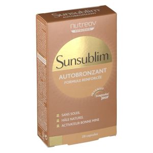 Nutreov - Sunsublim Autobronzant formule renforcée
