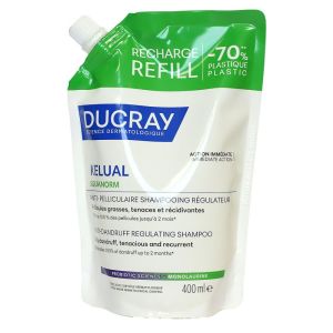 Ducray - Recharge Kelual Squanorm Shampoing régulateur anti-pelliculaire - 400ml