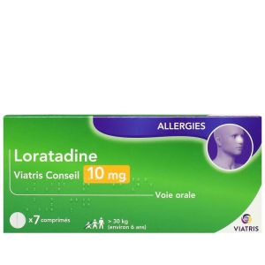 Viatris - Loratadine - 7 comprimés