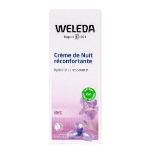 Weleda - Crème de nuit Hydratante Iris - 30Ml