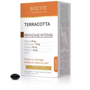 Biocyte - Terracota bronzage intense - 30 capsules