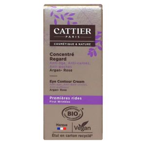 Cattier - Concentré regard éclat de rose anti âge - 15ml